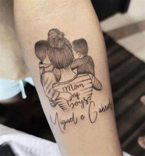 family tattoo ideas for moms|mother of 5 tattoo ideas.